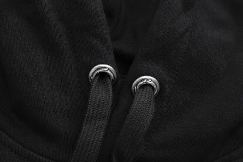 CHROME HEARTS  Horseshoe mouth Hoodie Gorilla Fits