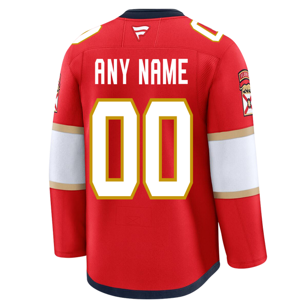 Customizable Florida Panthers 2024 Fanatics Premium Official NHL HOME Jersey Gorilla Fits