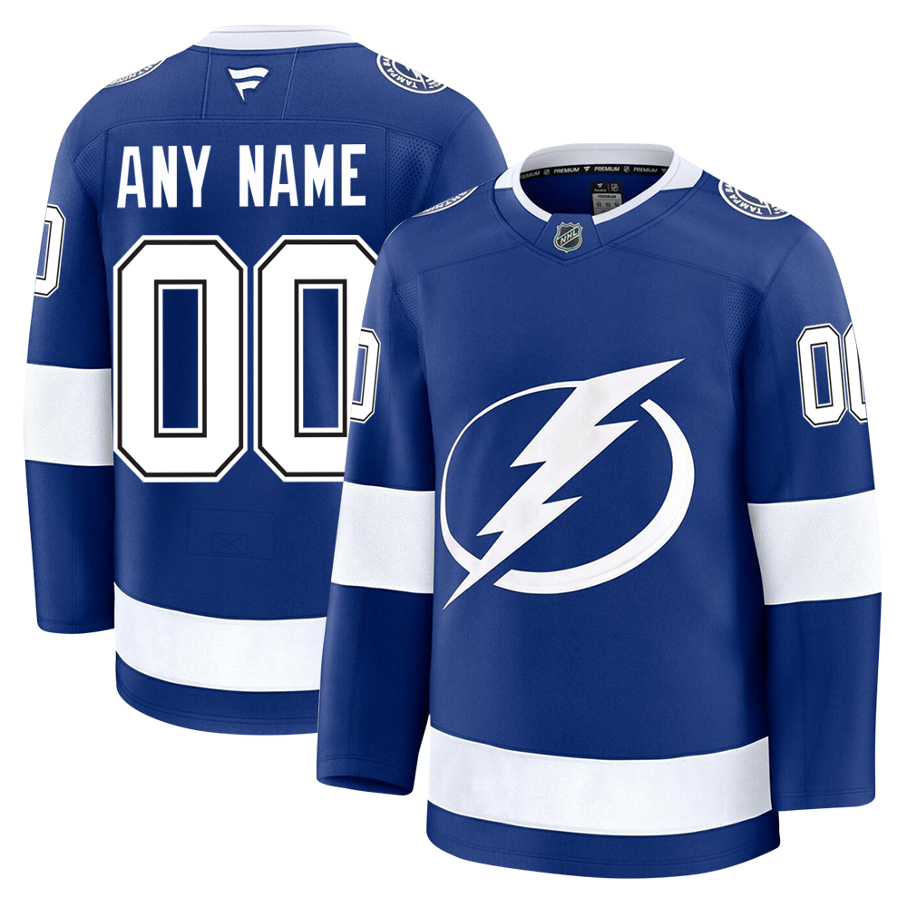 Customizable Tampa Bay Lightning 2024 Fanatics Premium Official NHL HOME Jersey Gorilla Fits