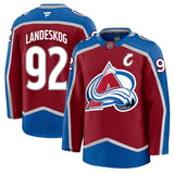 Gabriel Landeskog Colorado Avalanche Fanatics Premium Home Jersey Gorilla Fits