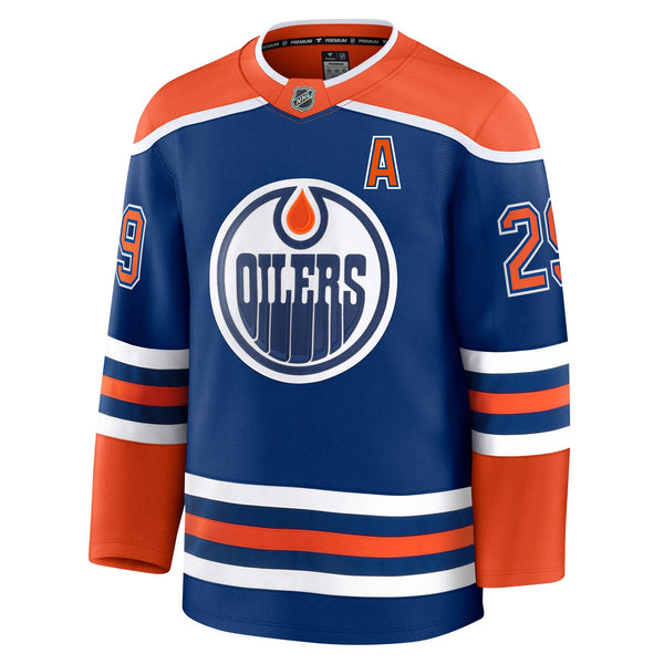 Leon Draisaitl Edmonton Oilers Fanatics Premium Home Jersey Gorilla Fits