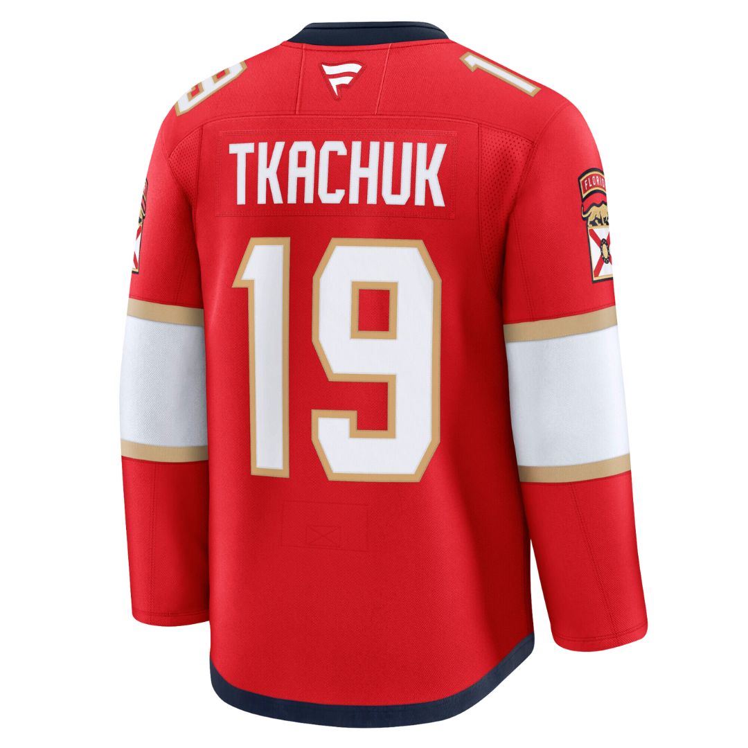 Matthew Tkachuk Florida Panthers Fanatics Premium Home Jersey Gorilla Fits