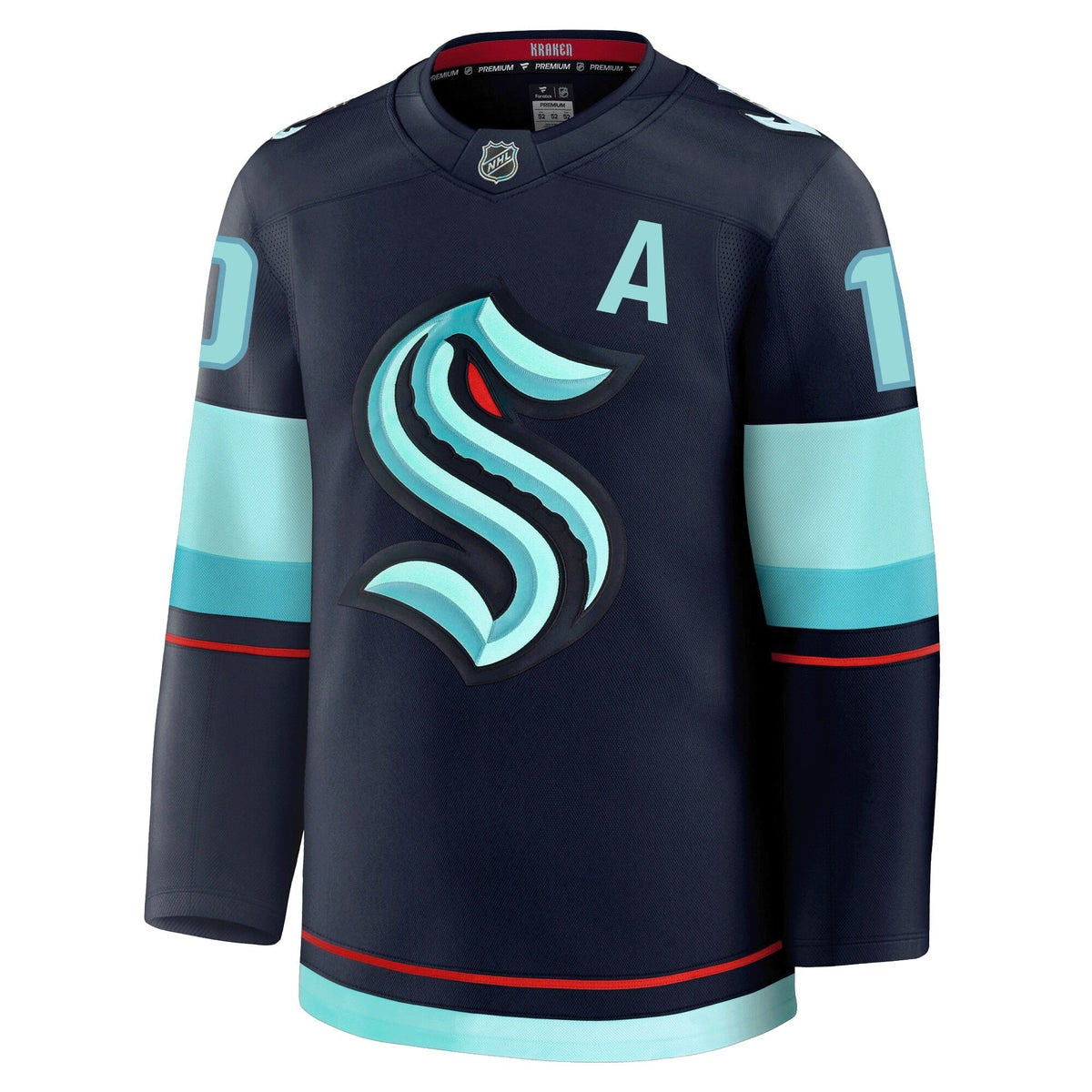 Matty Beniers Seattle Kraken Fanatics Premium Home Jersey Gorilla Fits