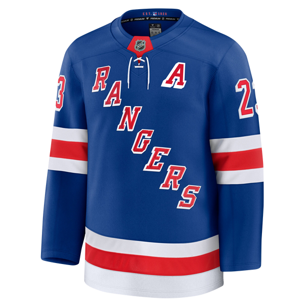 Adam Fox New York Rangers Fanatics Premium Home Jersey Gorilla Fits