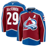 Nathan MacKinnon Colorado Avalanche Fanatics Premium Home Jersey Gorilla Fits