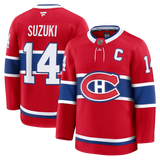 Nick Suzuki & Custom Montreal Canadiens Fanatics Premium Home Jersey Gorilla Fits