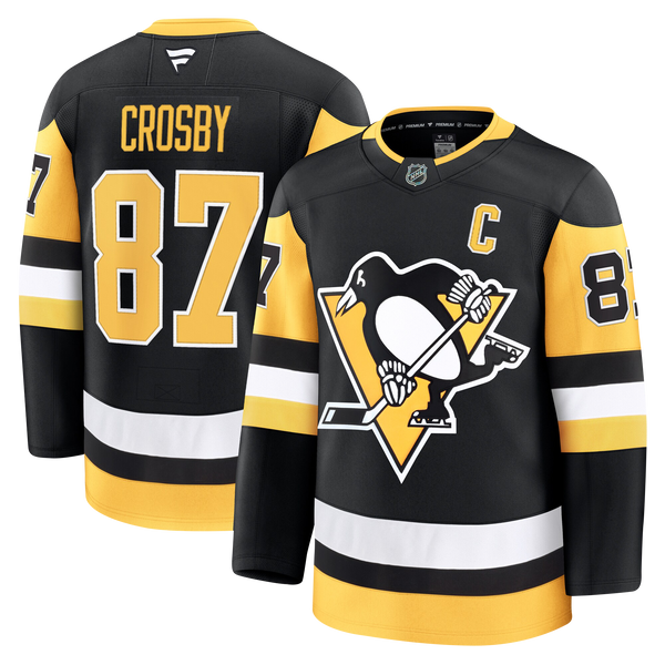 Sidney Crosby Pittsburgh Penguins Fanatics Premium Home Jersey Gorilla Fits