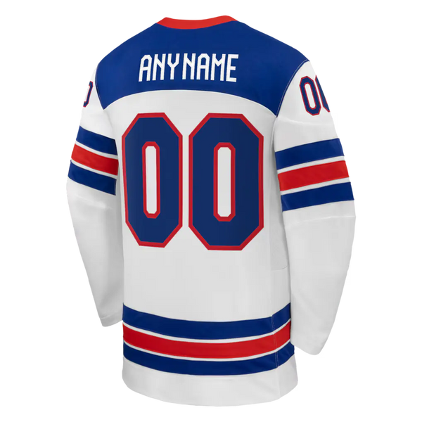 Hockey USA X Nike 2026 Olympics White/Blue Jersey