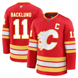 Mikael Backlund Calgary Flames Fanatics Premium Home Jersey Fanatics