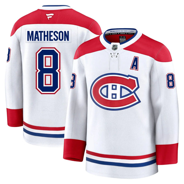Mike Matheson Montreal Canadiens Fanatics Premium Away Jersey Gorilla Fits