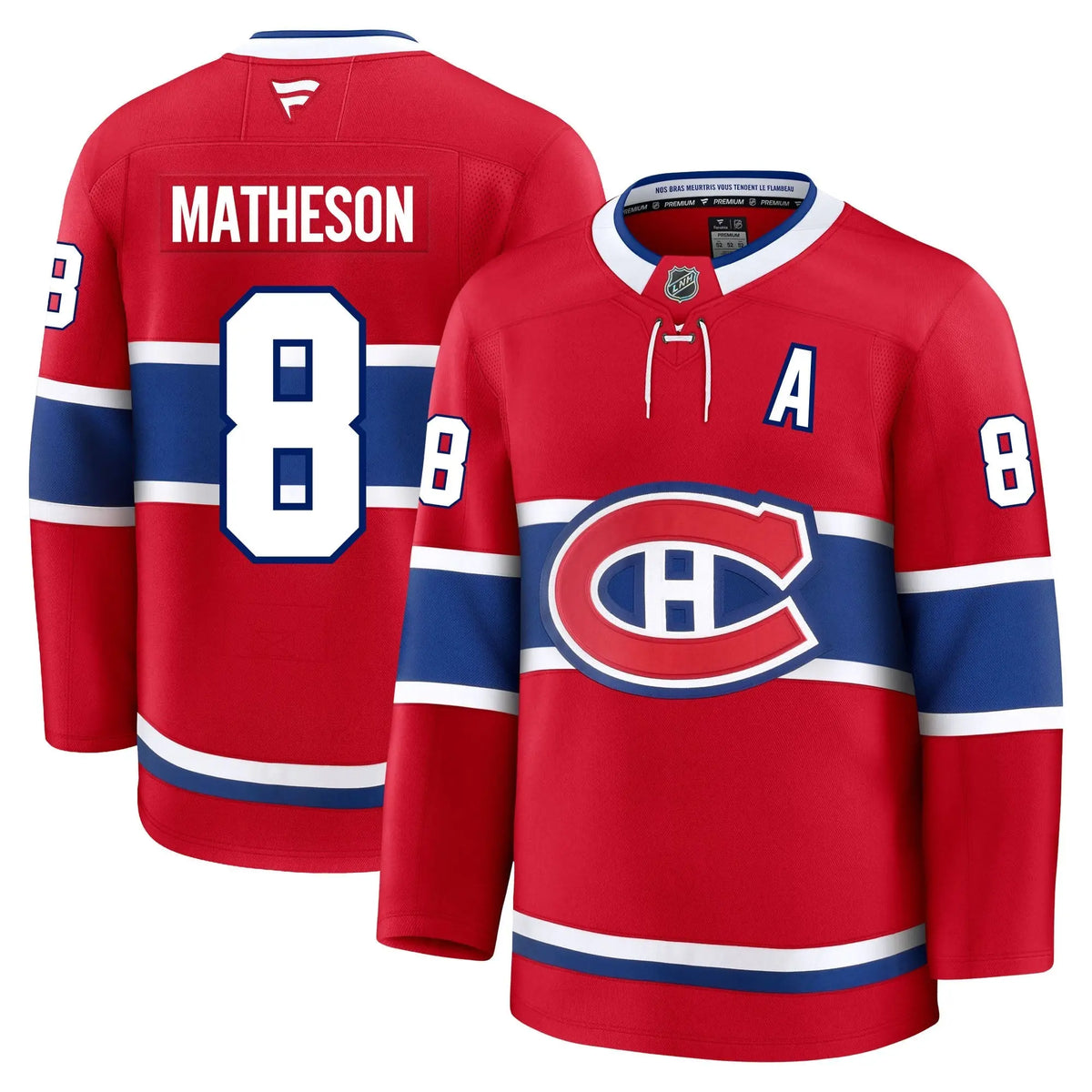 Mike Matheson Montreal Canadiens Fanatics Premium Home Jersey Gorilla Fits