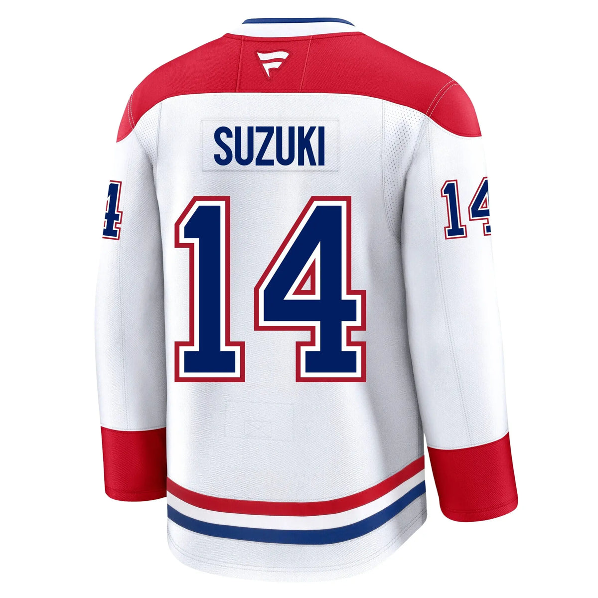 Nick Suzuki & Custom Montreal Canadiens Fanatics Premium Away Jersey Gorilla Fits