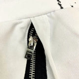Amiri Cracked Sweatpants in White and Black Options Gorilla fits