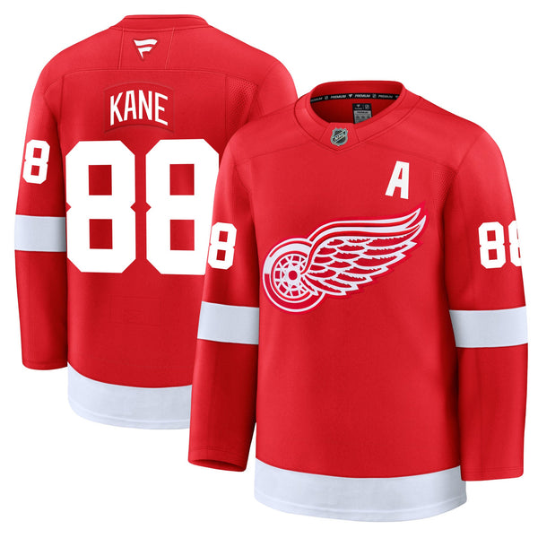 Patrick Kane Detroit Red Wings Fanatics Premium Home Jersey Gorilla Fits