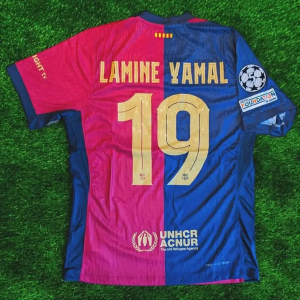 24/25 Barcelona Adult Football/Soccer Jersey Gorilla fits