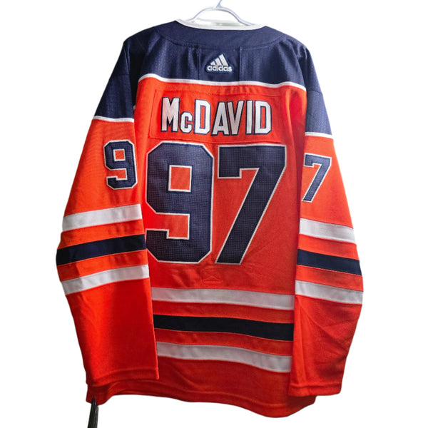 McDavid Edmonton Oilers Adidas Authentic Pro Gorilla fits