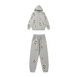 Denim Tears-Wreath Graphic Hoodie Tracksuit & Sweatpants Gorilla fits