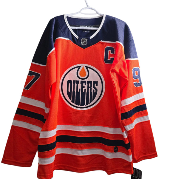 McDavid Edmonton Oilers Adidas Authentic Pro Gorilla fits