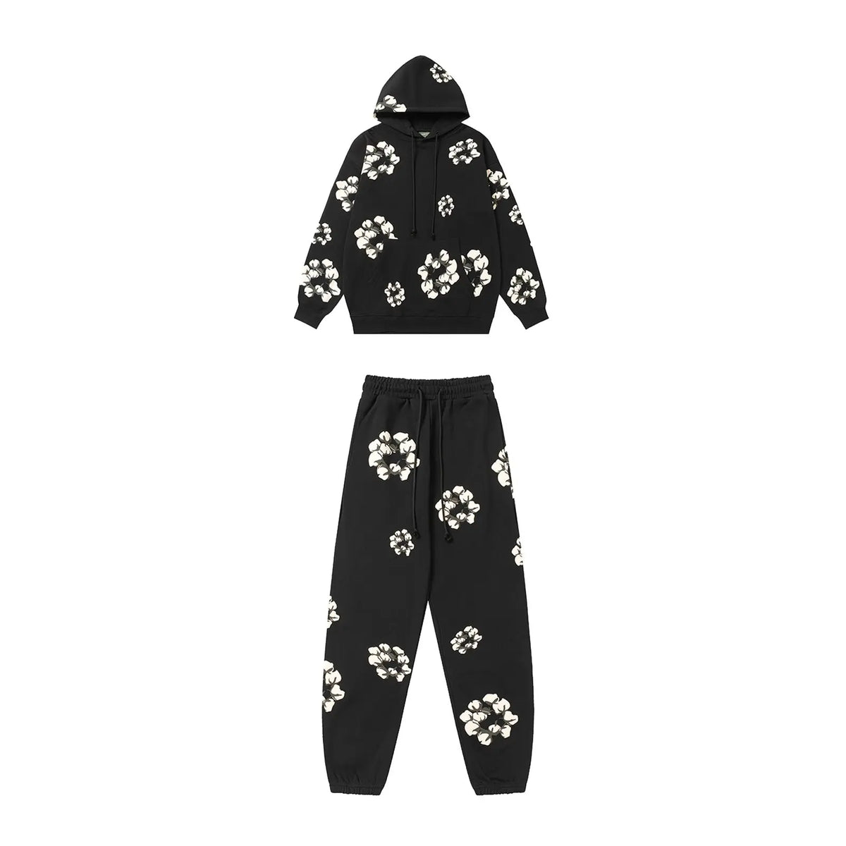 Denim Tears-Wreath Graphic Hoodie Tracksuit & Sweatpants Gorilla fits