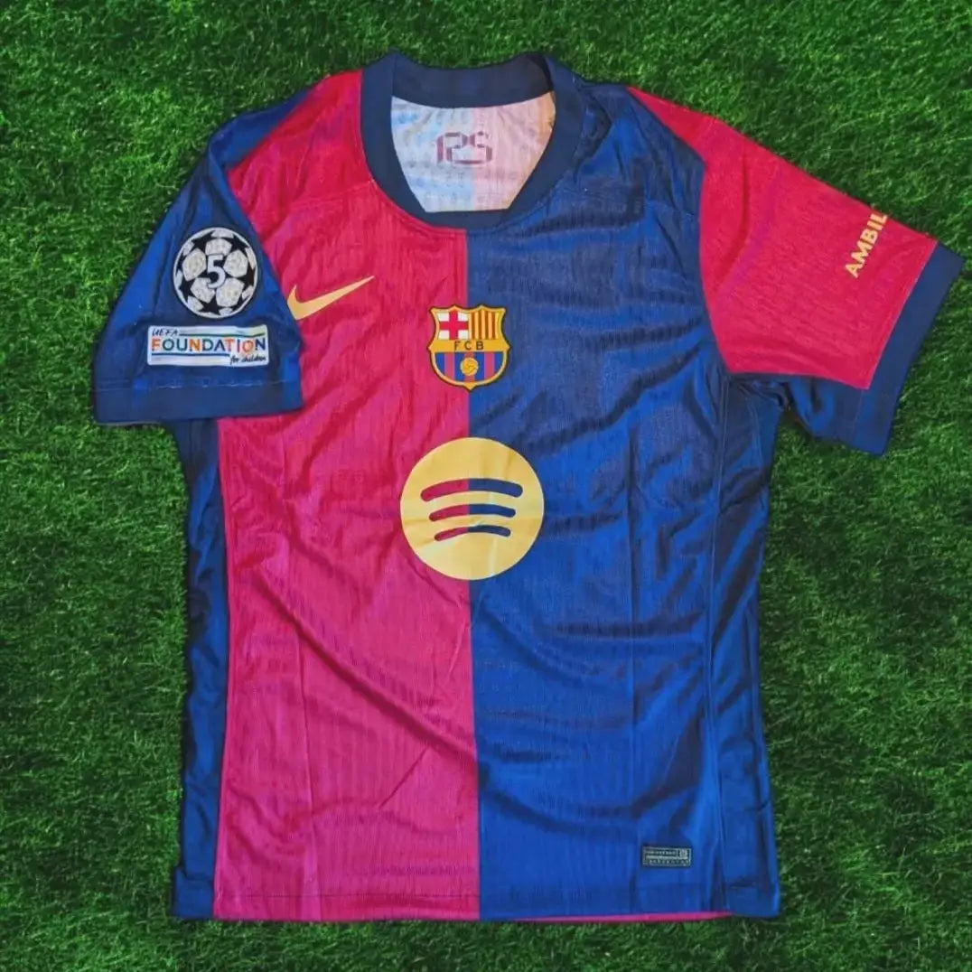 24/25 Barcelona Adult Football/Soccer Jersey Gorilla fits