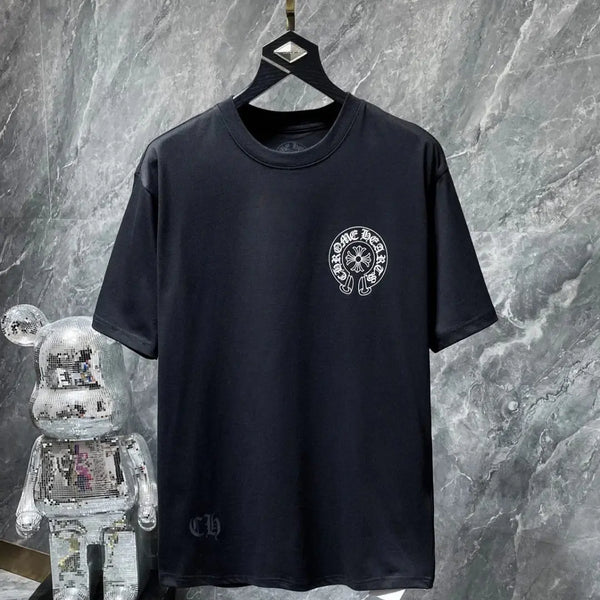 Black/White Horseshoe Chrome Hearts T-shirts . Buy 3 get 1 FREE Gorilla fits
