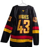 NHL Vancouver Canucks Home Black ice Skates Gorilla fits