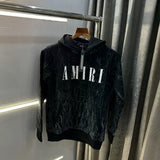 Amiri Cracked Sweatshirts in White and Black Options hoodie/ pullover Gorilla fits