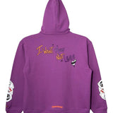 Chrome Hearts Matty boy Purple pullover hoodie Gorilla fits