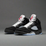 Air Jordan 5 OG 'Metallic' Shoes Gorilla fits