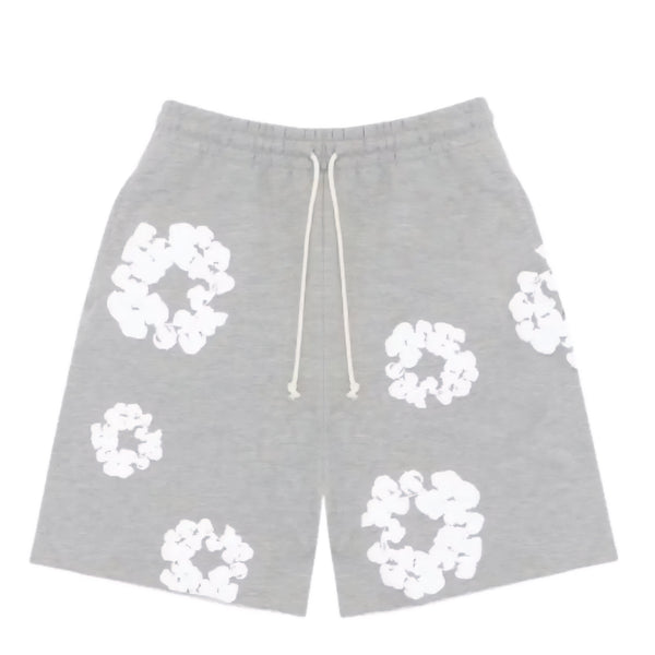 Denim Tears-Wreath Graphic Hoodie Shorts - Gorilla fits