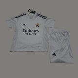 New 24/25 Real Madrid kids Soccer/football Jersey and Shorts Set, Vini/Bellingham/mbappe and more. Gorilla fits