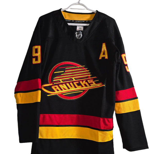 NHL Vancouver Canucks Home Black ice Skates Gorilla fits