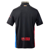 Limited edition New 24/25 Barcelona x Travis-scott kids Soccer/football Jersey and Shorts Set Gorilla fits