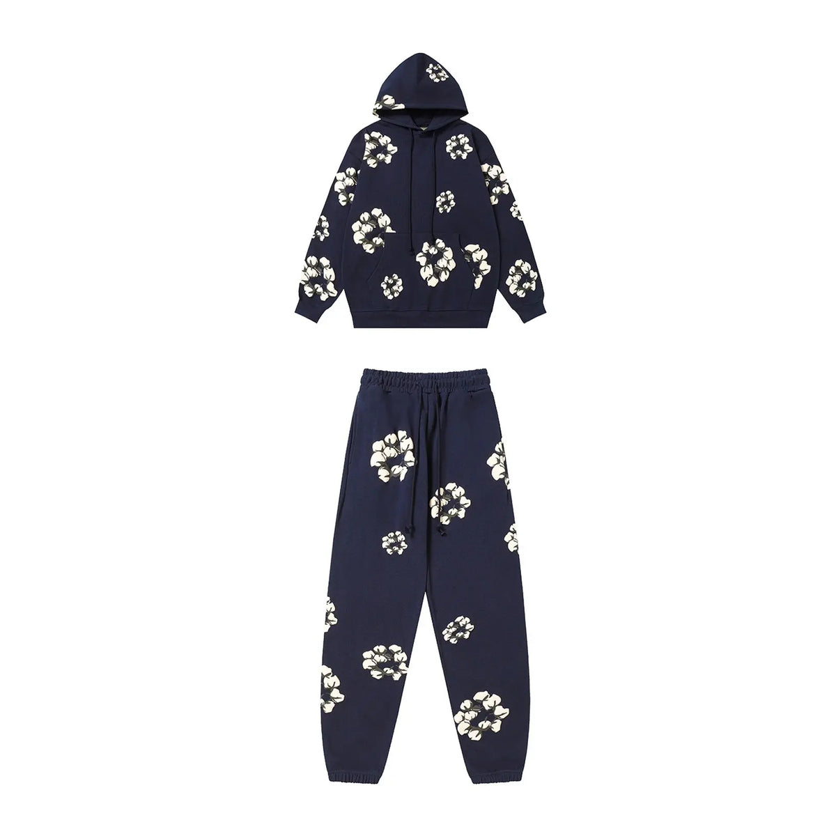 Denim Tears-Wreath Graphic Hoodie Tracksuit & Sweatpants Gorilla fits