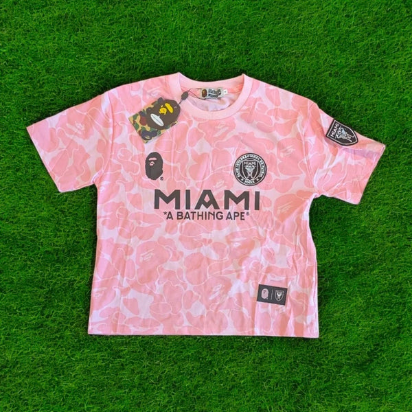 Bape x Inter Miami- Pink/Black Gorilla fits