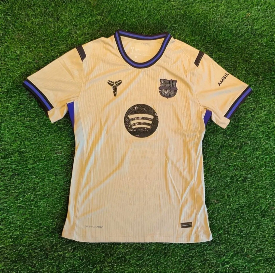 New Limited Edition Kobe X Barcelona 25/26 Adult Football/Soccer Jersey Gorilla fits