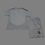 New 24/25 Real Madrid kids Soccer/football Jersey and Shorts Set, Vini/Bellingham/mbappe and more. Gorilla fits