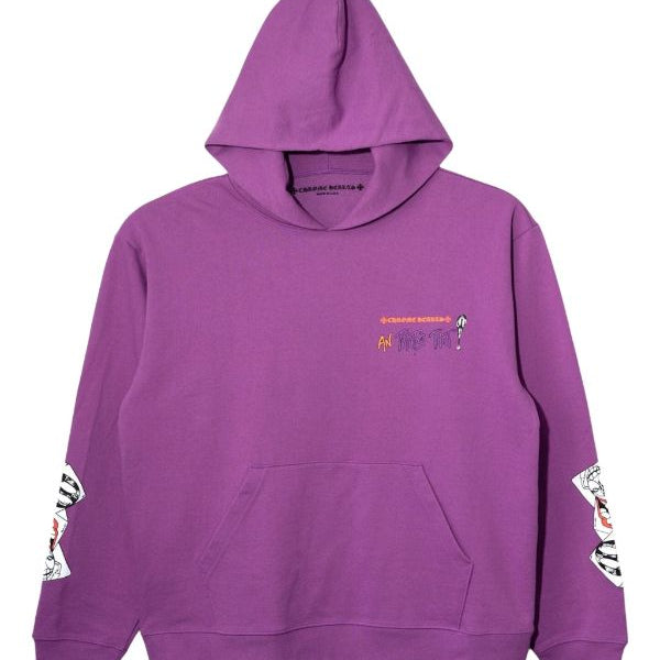 Chrome Hearts Matty boy Purple pullover hoodie Gorilla fits