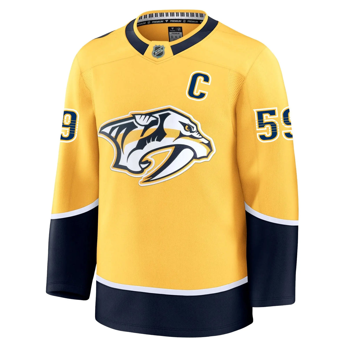 Roman Josi Nashville Predators Fanatics Premium Home Jersey Gorilla Fits