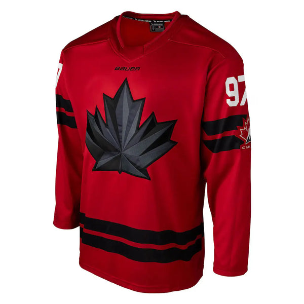 Customizable Hockey Canada X Bauer 2026 Olympics Red/White Jersey