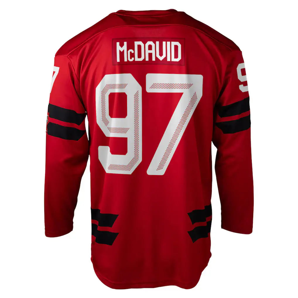 Customizable Hockey Canada X Bauer 2026 Olympics Red/White Jersey