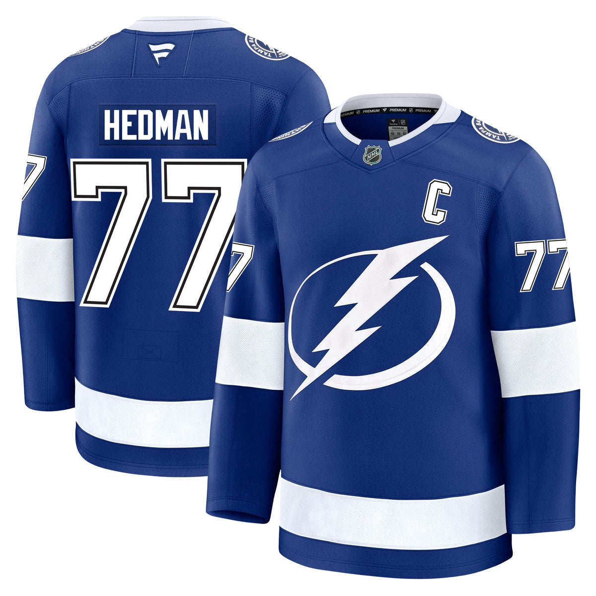 Victor Hedman Tampa Bay Lightning Fanatics Premium Home Jersey Gorilla Fits