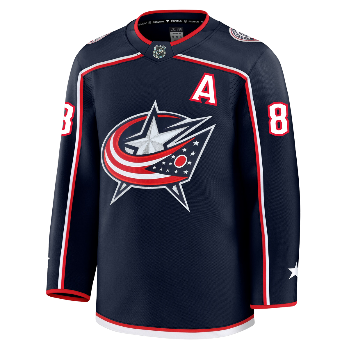 Zach Werenski Columbus Blue Jackets Fanatics Premium Home Jersey Gorilla Fits