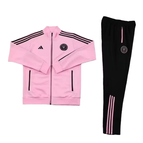 Men's IN Miami FC adida Black On-Field Anthem Full-Zip Jacket includes Training Pants (Full set).Adult Men Size.