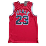 All MICHAEL JORDAN NBA Chicago Bulls Jersey - M and N stitched Edition - White & Red Options/ nba jersey.Adult Men size.