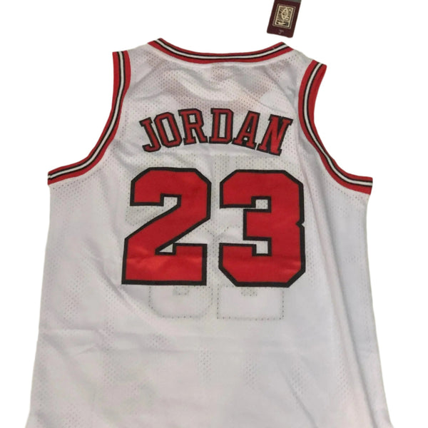 All MICHAEL JORDAN NBA Chicago Bulls Jersey - M and N stitched Edition - White & Red Options/ nba jersey.Adult Men size.